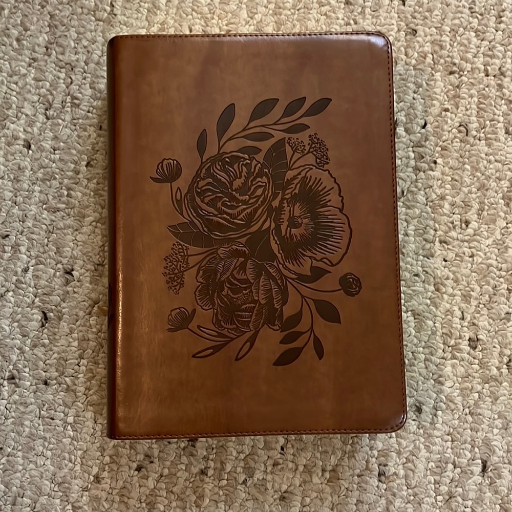 Hosanna Revival ESV Study Bible Aurora brown leathersoft